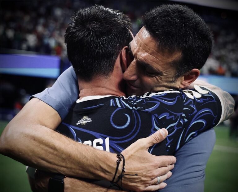 WAR CULUS:- Scaloni oo shaaciyay sida Messi loogu qanciyay ciyaarta sagootinta Argentina