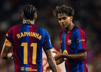 Yamal iyo Raphinha oo noqday weerarka ugu halista badan Barcelona xilli ciyaareedkan