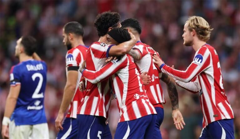 Atlético Madrid oo sii xoojiyay dhibaatada Manchester United, Club Brugge oo afar gool ku garaacay Inter Milan!