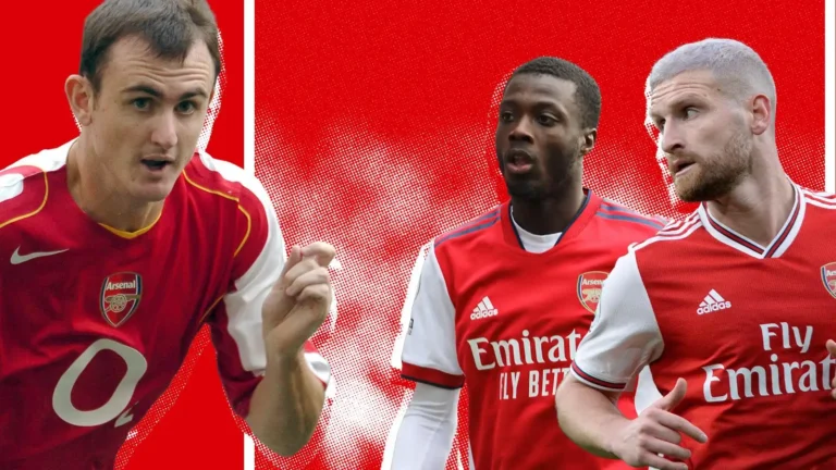 10-ka ciyaaryahan ee ugu xumaa ee Arsenal la soo saxiixatay Premier League-ga