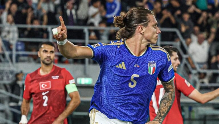 Talyaaniga oo 3-1 ku garaacay Türkiye & Azzuri oo Cabsi xoogan ku abuuray