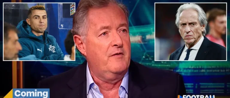 KASHIFAAD :- Piers Morgan oo shaaciyay sababta khilaafka Ronaldo iyo Jorge Jesus