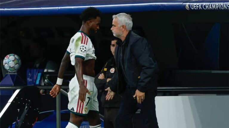 Mourinho oo ka hadlay Vinícius iyo kulanka El Clásico ……